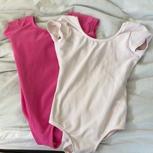 2 bundled size S dance leotards